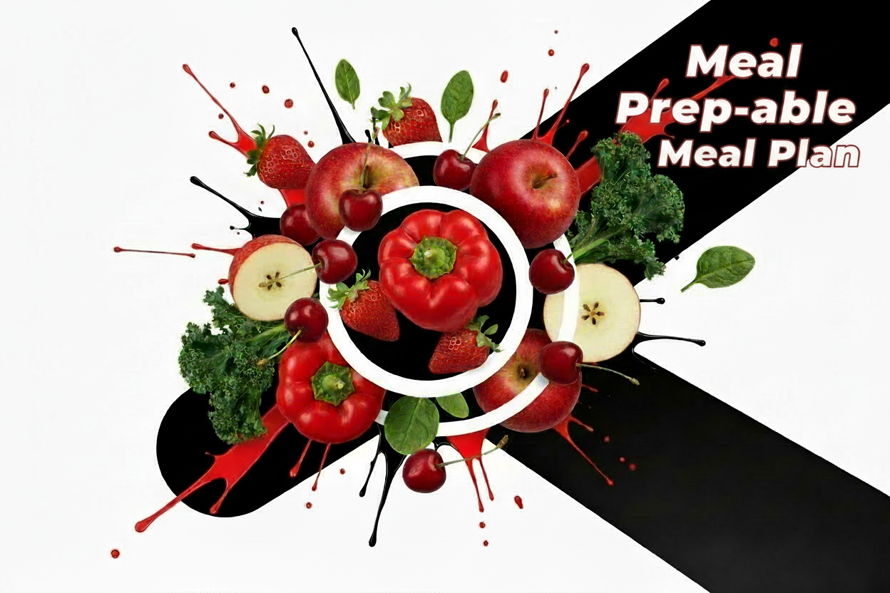 Plan de comidas para preparar con antelación